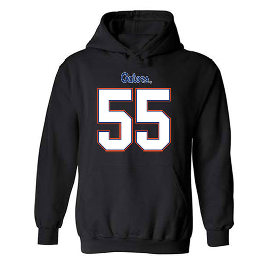 Florida - NCAA Football : Tj Dice Jr - Replica Shersey Hooded Sweatshirt-0