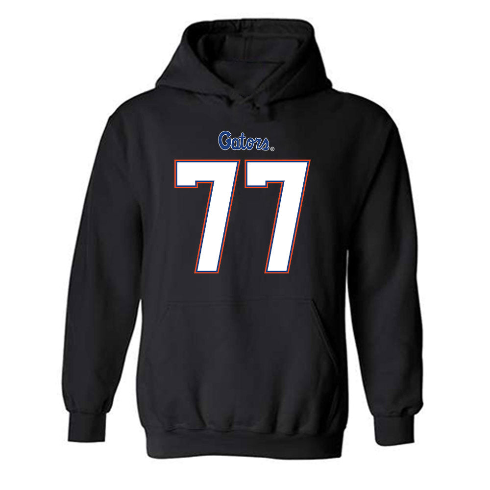 Florida - NCAA Football : Knijeah Harris - Replica Shersey Hooded Sweatshirt-0