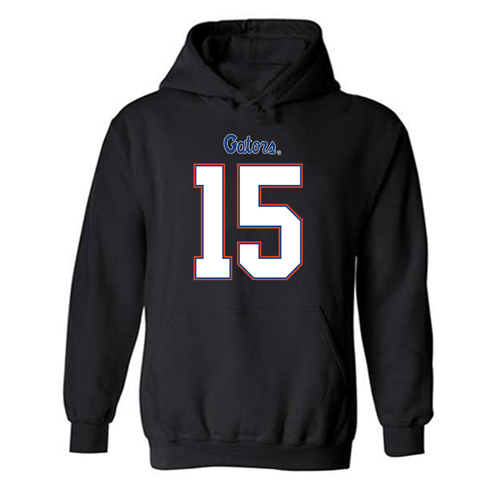 Florida - NCAA Football : Luke Harpring - Replica Shersey Hooded Sweatshirt-0