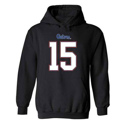 Florida - NCAA Football : Luke Harpring - Replica Shersey Hooded Sweatshirt-0