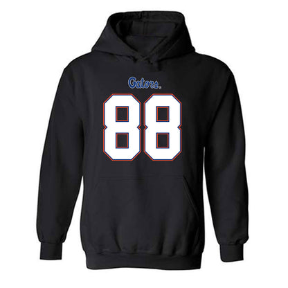 Florida - NCAA Football : Collin Knowles - Replica Shersey Hooded Sweatshirt-0