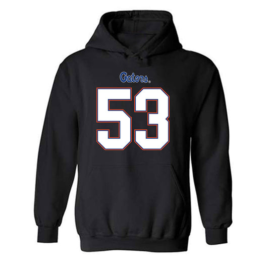 Florida - NCAA Football : Bryce Lovett - Replica Shersey Hooded Sweatshirt-0