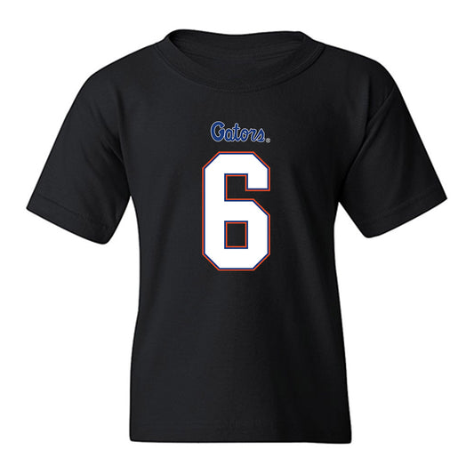 Florida - NCAA Football : Jvari Flowers - Replica Shersey Youth T-Shirt-0