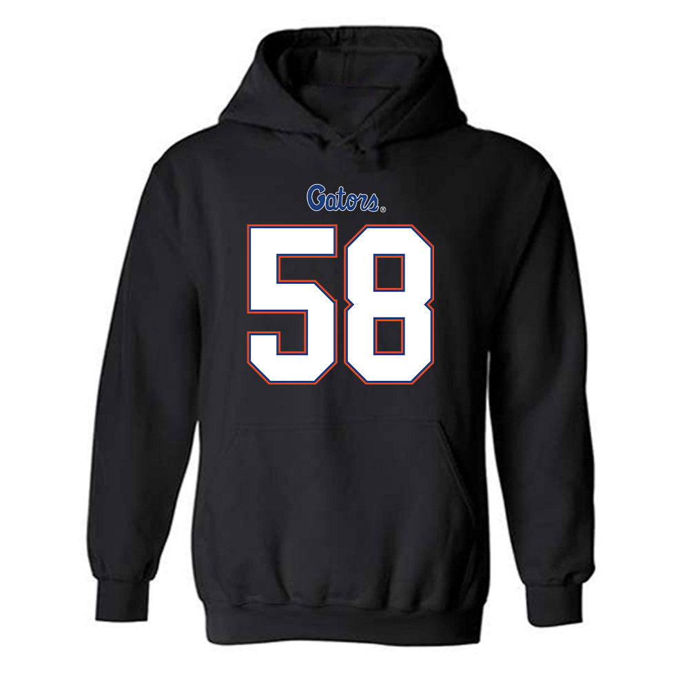 Florida - NCAA Football : Hunter Solwold - Replica Shersey Hooded Sweatshirt-0
