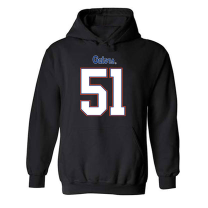 Florida - NCAA Football : Tyler Chukuyem - Replica Shersey Hooded Sweatshirt-0