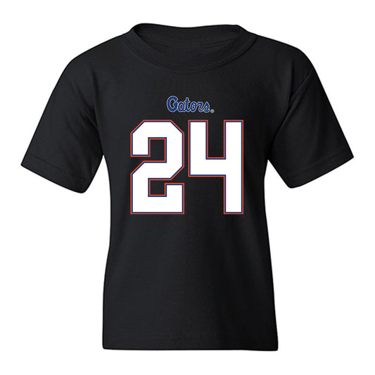 Florida - NCAA Football : London Montgomery - Replica Shersey Youth T-Shirt-0
