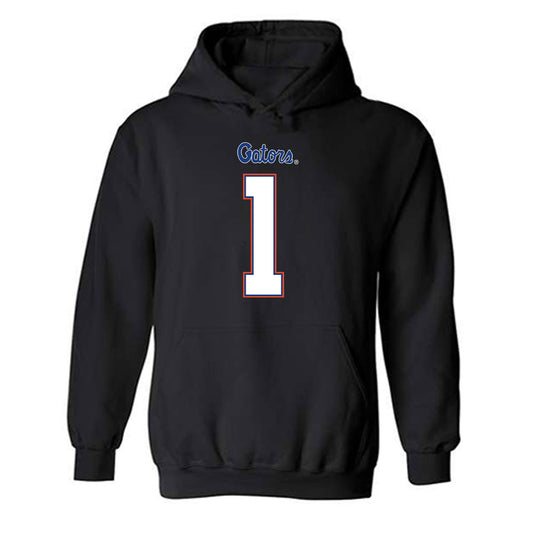Florida - NCAA Football : Vernell Brown III - Replica Shersey Hooded Sweatshirt-0