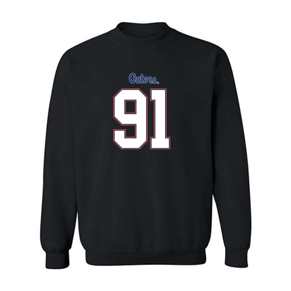 Florida - NCAA Football : Patrick Durkin - Replica Shersey Crewneck Sweatshirt-0