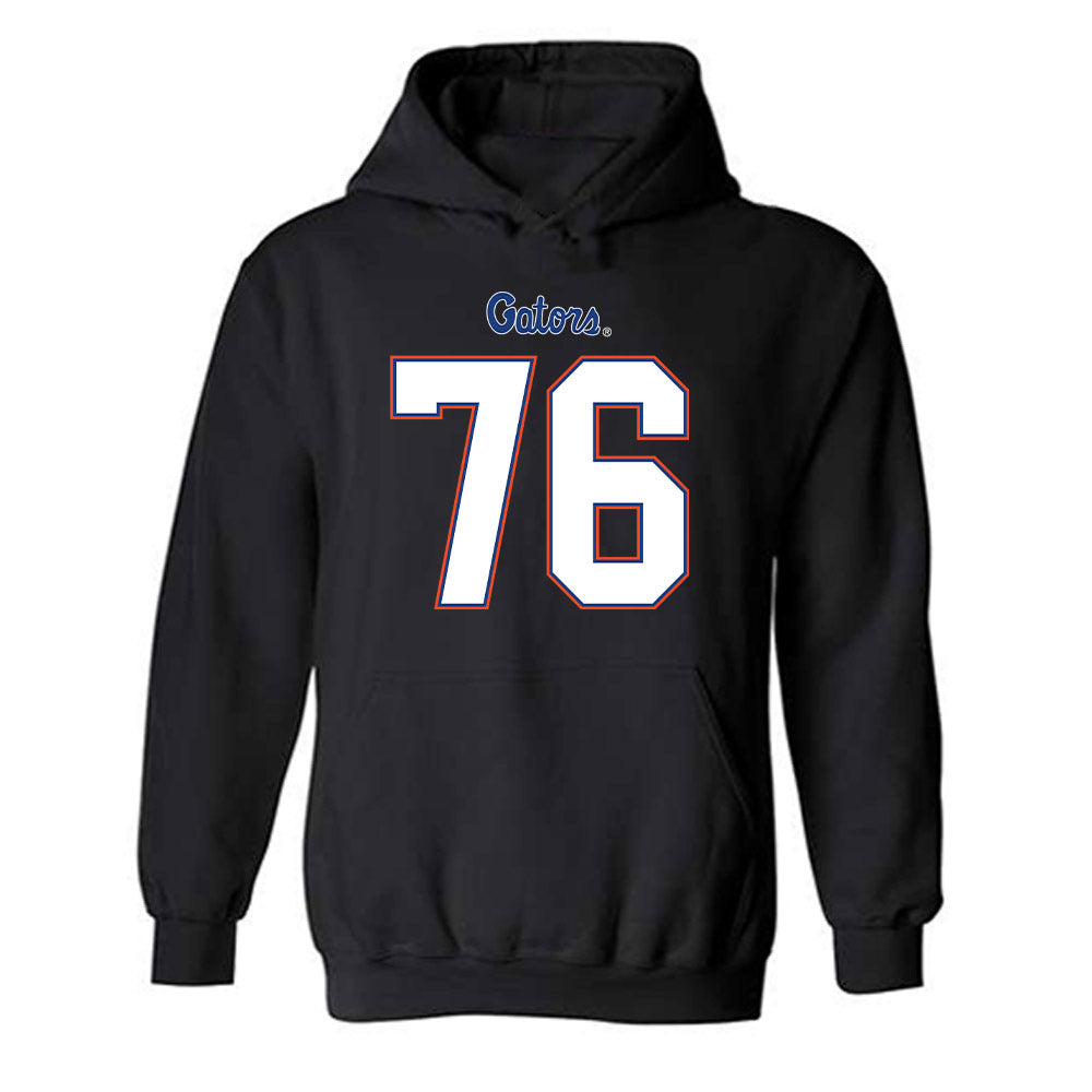 Florida - NCAA Football : Mark Faircloth - Replica Shersey Hooded Sweatshirt-0