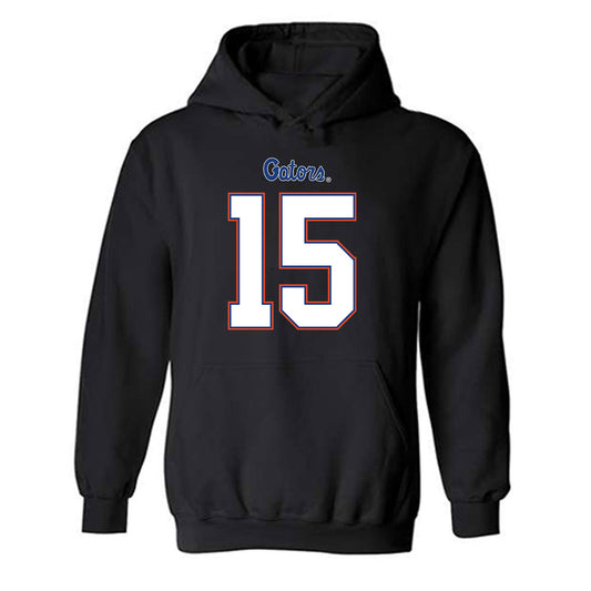 Florida - NCAA Football : Luke Harpring - Replica Shersey Hooded Sweatshirt-0