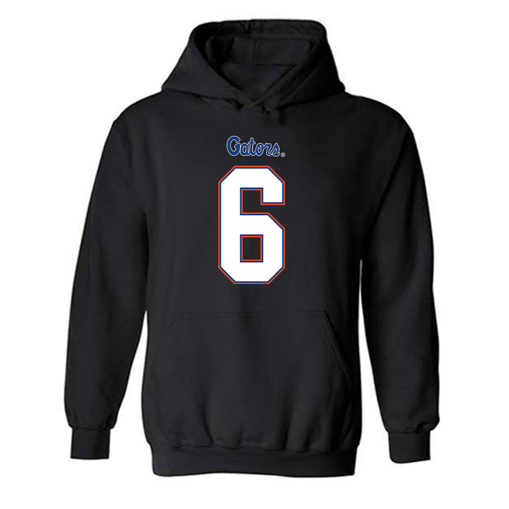 Florida - NCAA Football : Jvari Flowers - Replica Shersey Hooded Sweatshirt-0