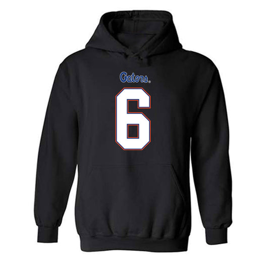 Florida - NCAA Football : Jvari Flowers - Replica Shersey Hooded Sweatshirt-0
