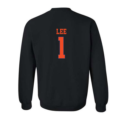 Florida - NCAA Men's Basketball : Xaivian Lee - Classic Shersey Crewneck Sweatshirt-1