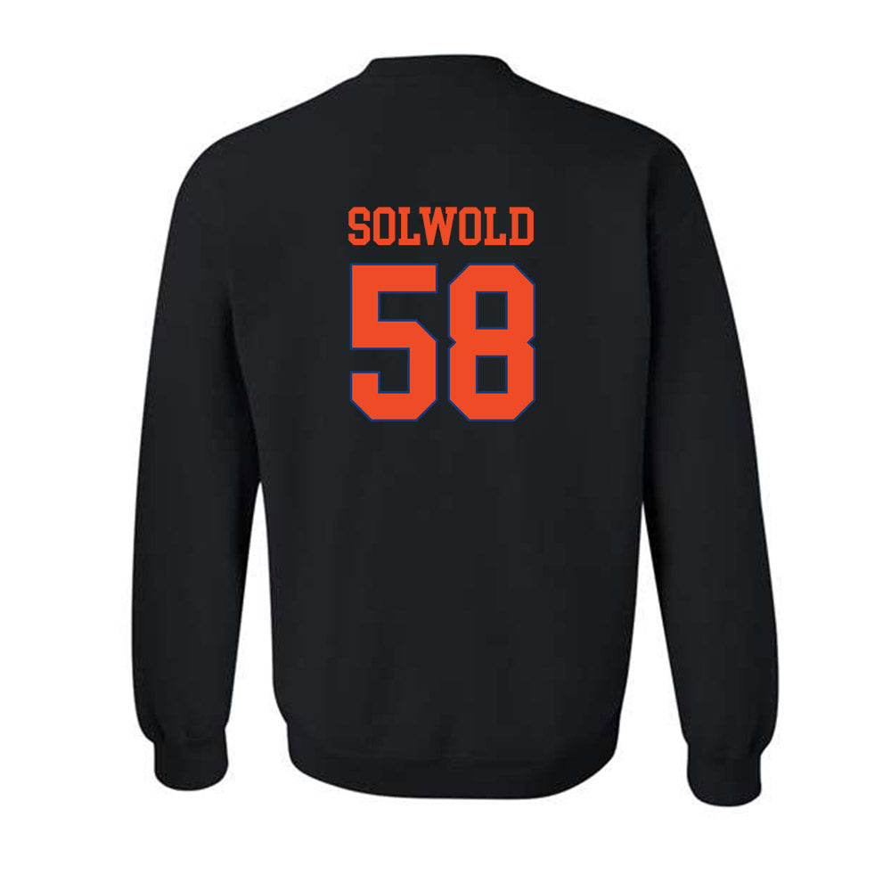 Florida - NCAA Football : Hunter Solwold - Classic Shersey Crewneck Sweatshirt-1