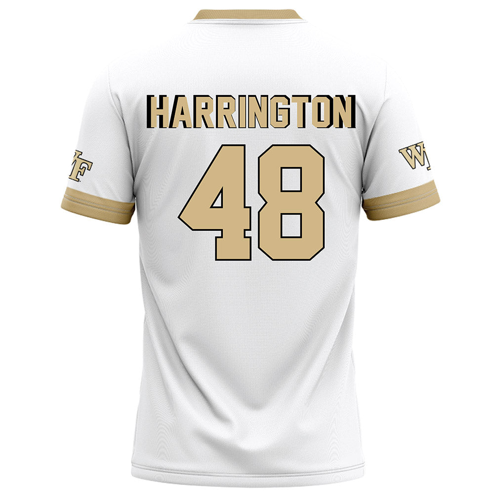 Wake Forest - NCAA Football : Ryan Harrington - White Football Jersey-1