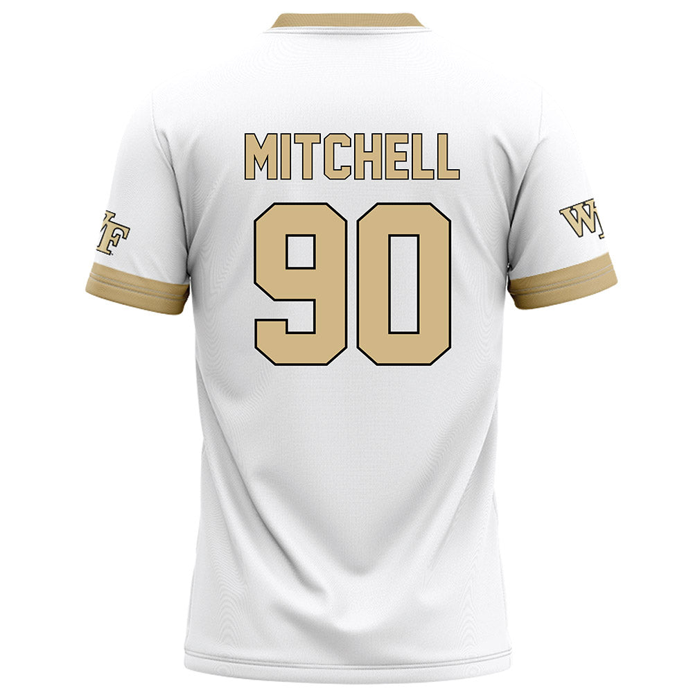 Wake Forest - NCAA Football : Sydir Mitchell - White Football Jersey-1