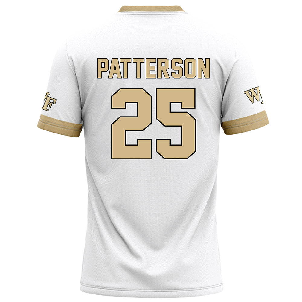 Wake Forest - NCAA Football : Joshua Patterson - White Football Jersey-1