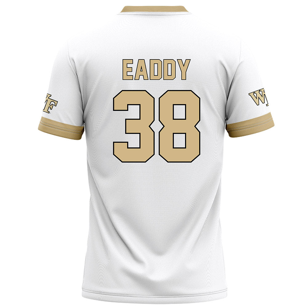 Wake Forest - NCAA Football : Somad Eaddy - White Football Jersey-1