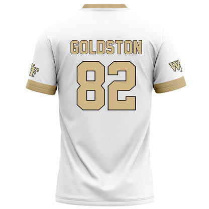 Wake Forest - NCAA Football : Devin Goldston - White Football Jersey-1