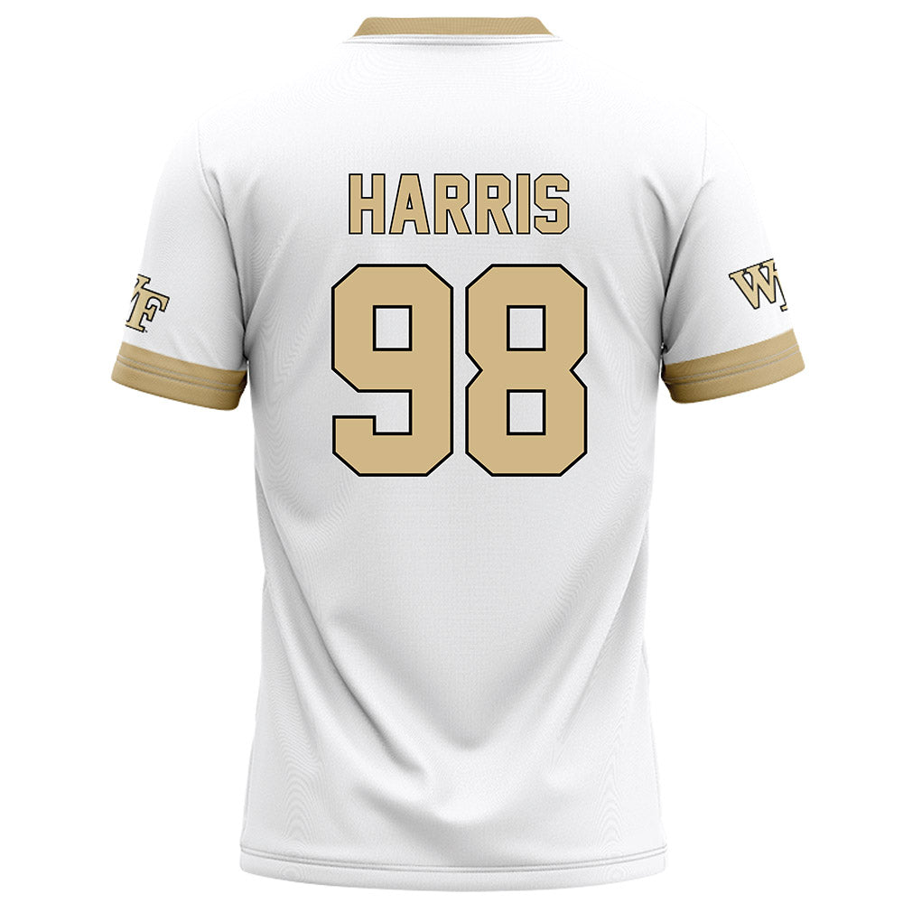 Wake Forest - NCAA Football : Christian Harris - White Football Jersey-1