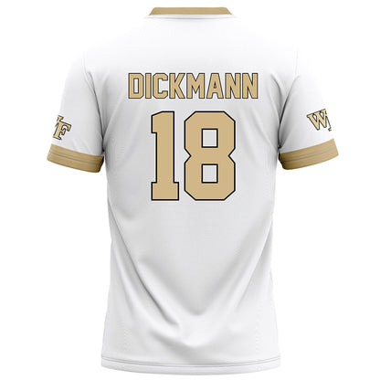 Wake Forest - NCAA Football : Drayden Dickmann - White Football Jersey-1