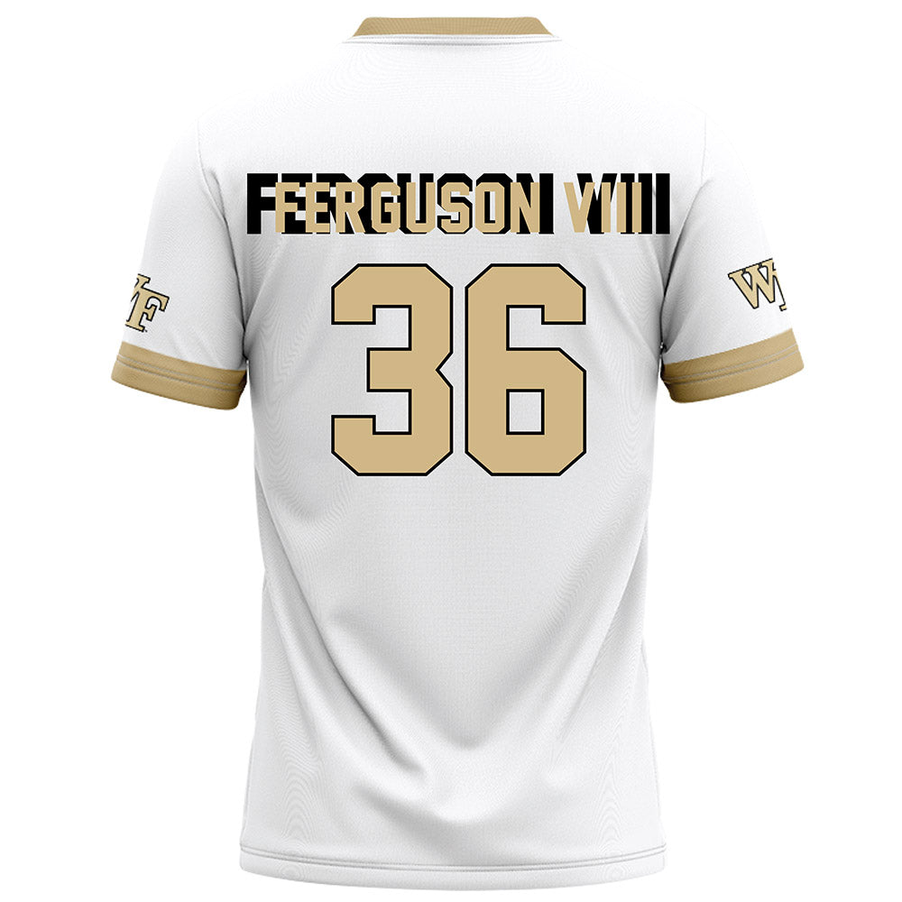 Wake Forest - NCAA Football : Walker Ferguson VIII - White Football Jersey