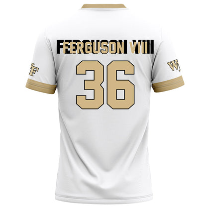 Wake Forest - NCAA Football : Walker Ferguson VIII - White Football Jersey