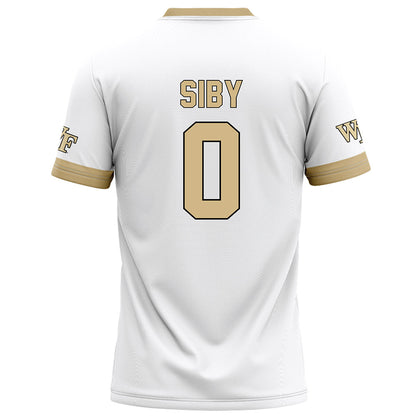 Wake Forest - NCAA Football : Mahamadou Siby - White Football Jersey-1