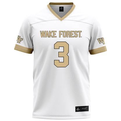 Wake Forest - NCAA Football : Gio Lopez - White Football Jersey-0