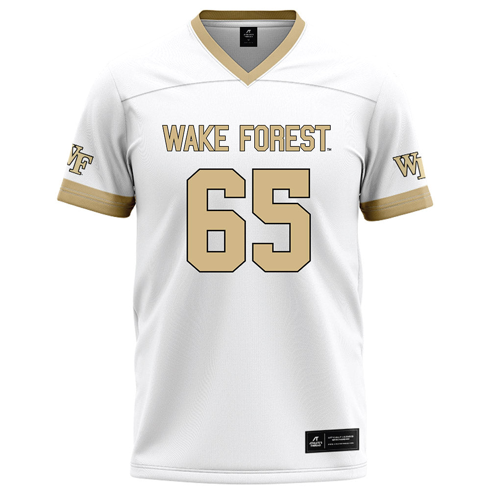 Wake Forest - NCAA Football : Clinton Richard - White Football Jersey-0