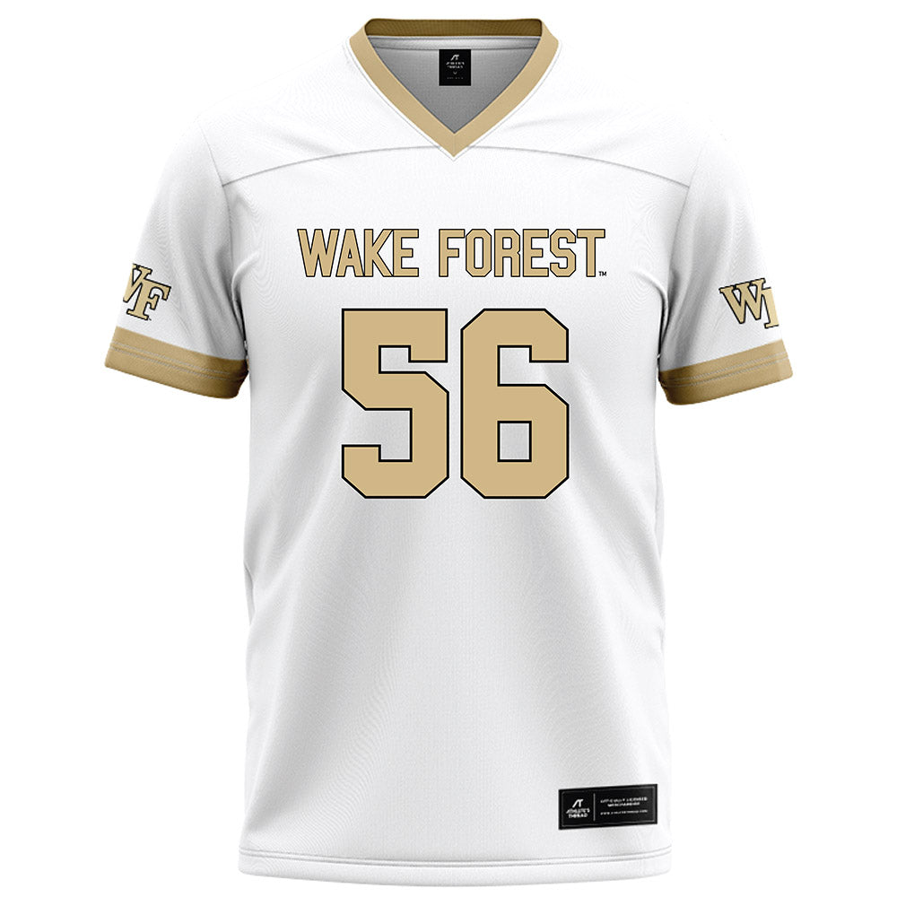 Wake Forest - NCAA Football : Ethan Calloway - White Football Jersey-0
