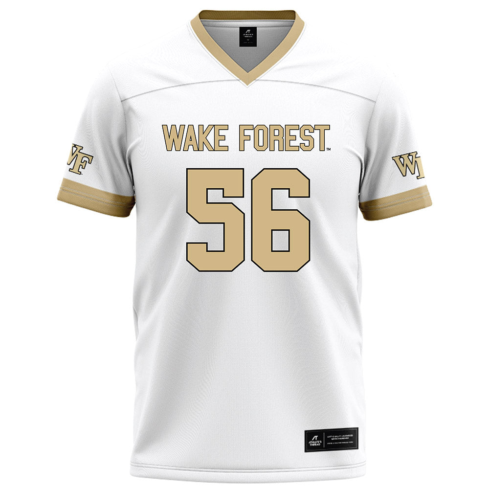 Wake Forest - NCAA Football : Ethan Calloway - White Football Jersey-0