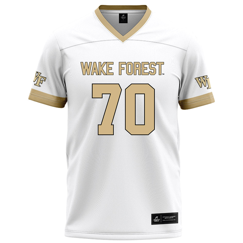 Wake Forest - NCAA Football : Will Way - White Football Jersey-0