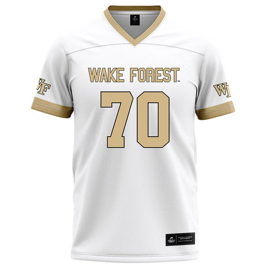 Wake Forest - NCAA Football : Will Way - White Football Jersey-0