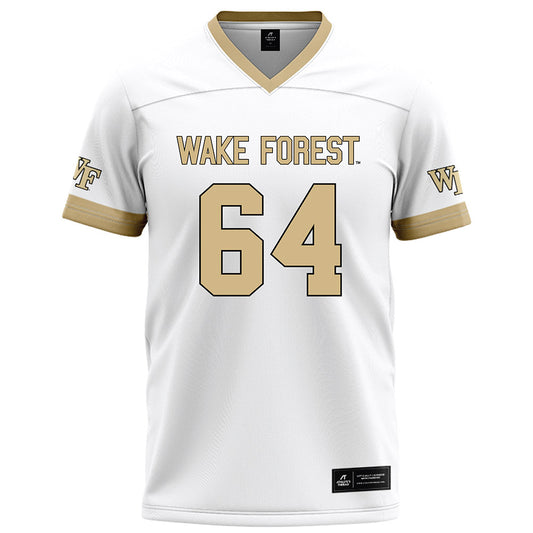 Wake Forest - NCAA Football : Dylan Durbin - White Football Jersey-0