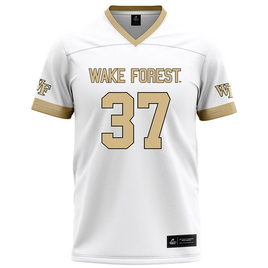 Wake Forest - NCAA Football : Larry Warren - White Football Jersey-0