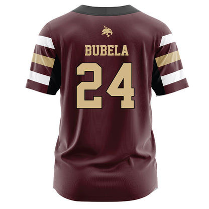 Texas State - NCAA Softball : Kate Bubela - Maroon Jersey