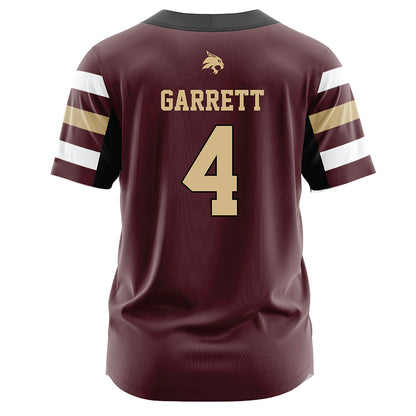 Texas State - NCAA Softball : Mayson Garrett - Maroon Jersey-1