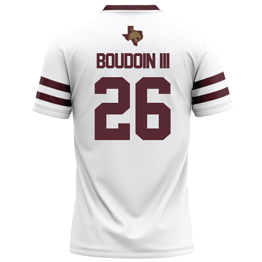 Texas State - NCAA Football : Michael Boudoin III - Football Jersey