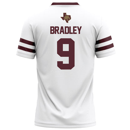 Texas State - NCAA Football : Jayden Bradley - White Football Jersey-1