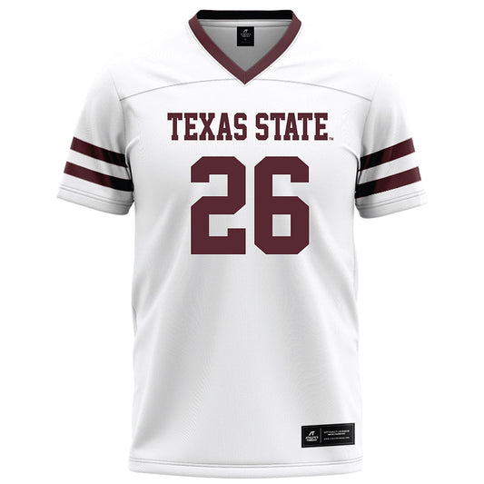 Texas State - NCAA Football : Michael Boudoin III - Football Jersey