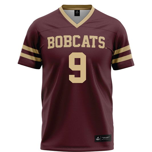 Texas State - NCAA Football : Jaden Rios - Maroon Football Jersey-0