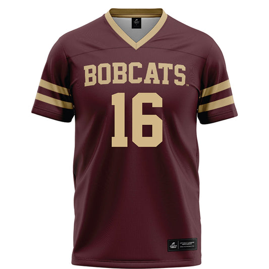 Texas State - NCAA Football : Terrence Cooks II - Maroon Football Jersey-0