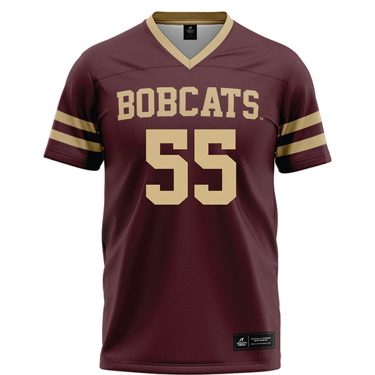 Texas State - NCAA Football : Etueni Ropati - Maroon Football Jersey-0
