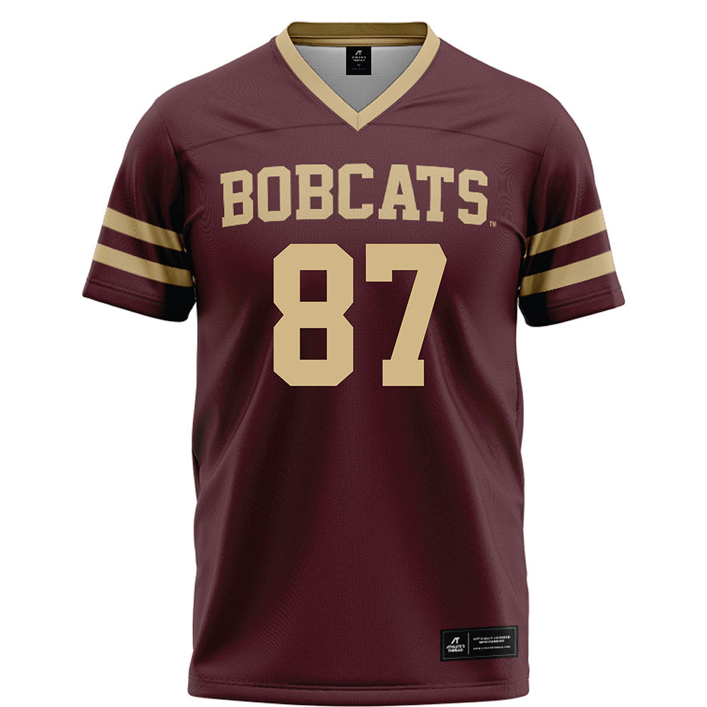 Texas State - NCAA Football : Kristopher Willis - Maroon Football Jersey-0