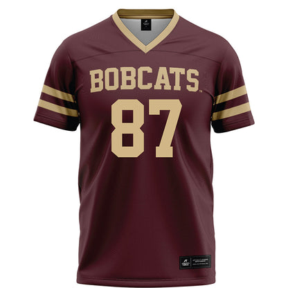 Texas State - NCAA Football : Kristopher Willis - Maroon Football Jersey-0