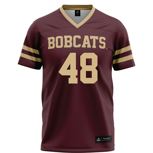 Texas State - NCAA Football : Austin Turner - Maroon Football Jersey-0