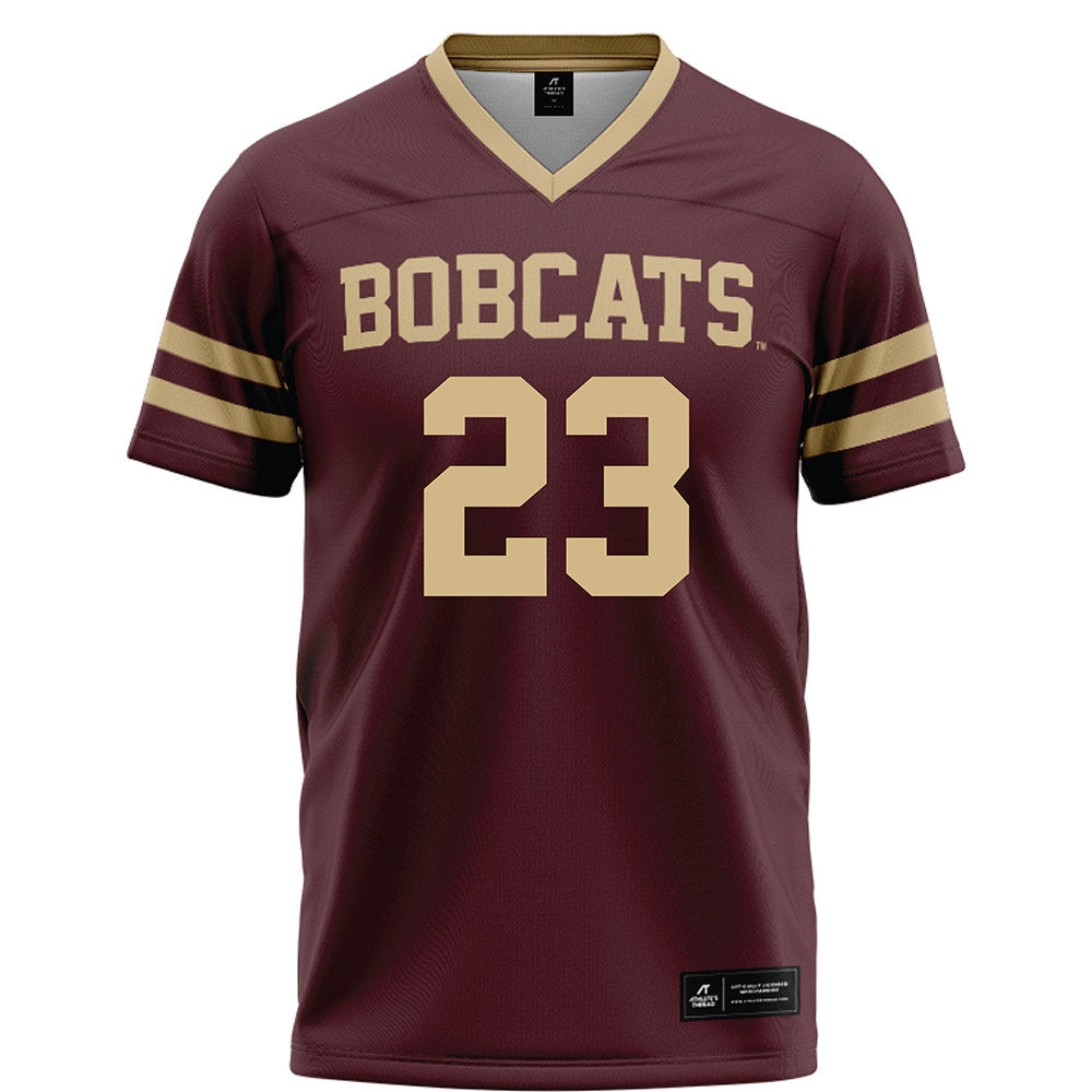 Texas State - NCAA Football : Xavier Warren - Maroon Football Jersey-0