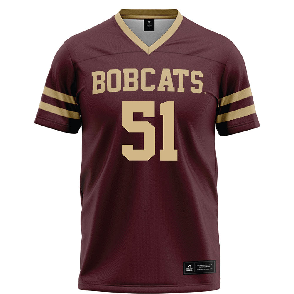 Texas State - NCAA Football : Darian Snell - Maroon Football Jersey-0