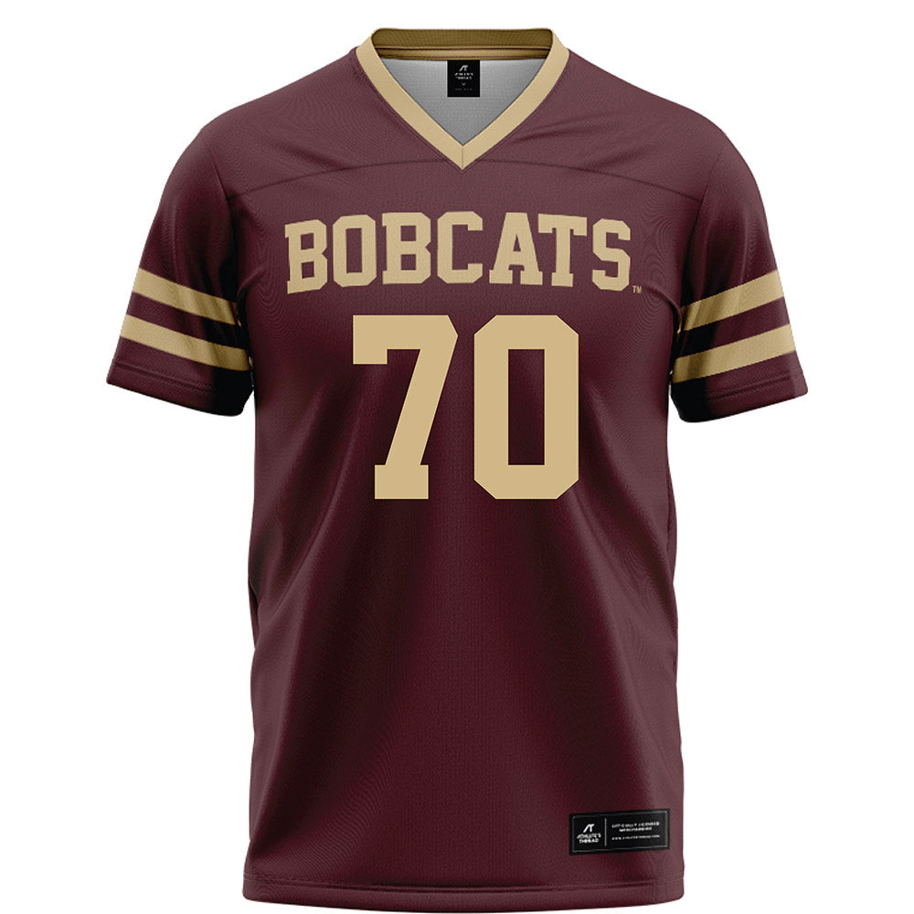 Texas State - NCAA Football : Ameer Ross - Maroon Football Jersey-0
